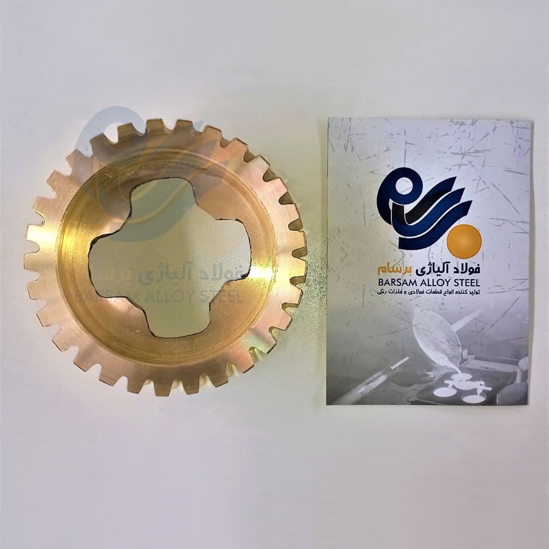 چرخ دنده آلومینیوم برنز