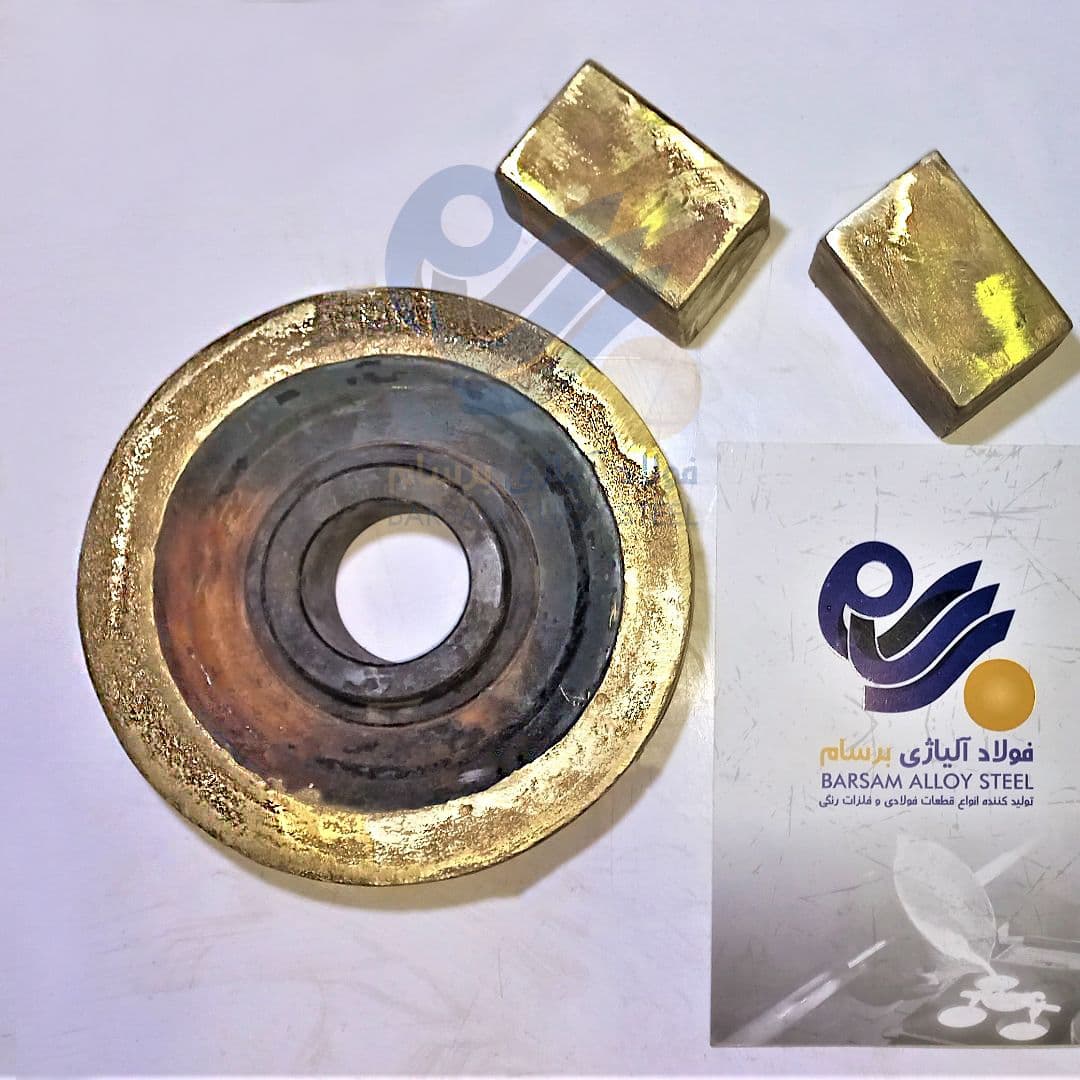 چرخ دنده برنزی با هسته چدنی