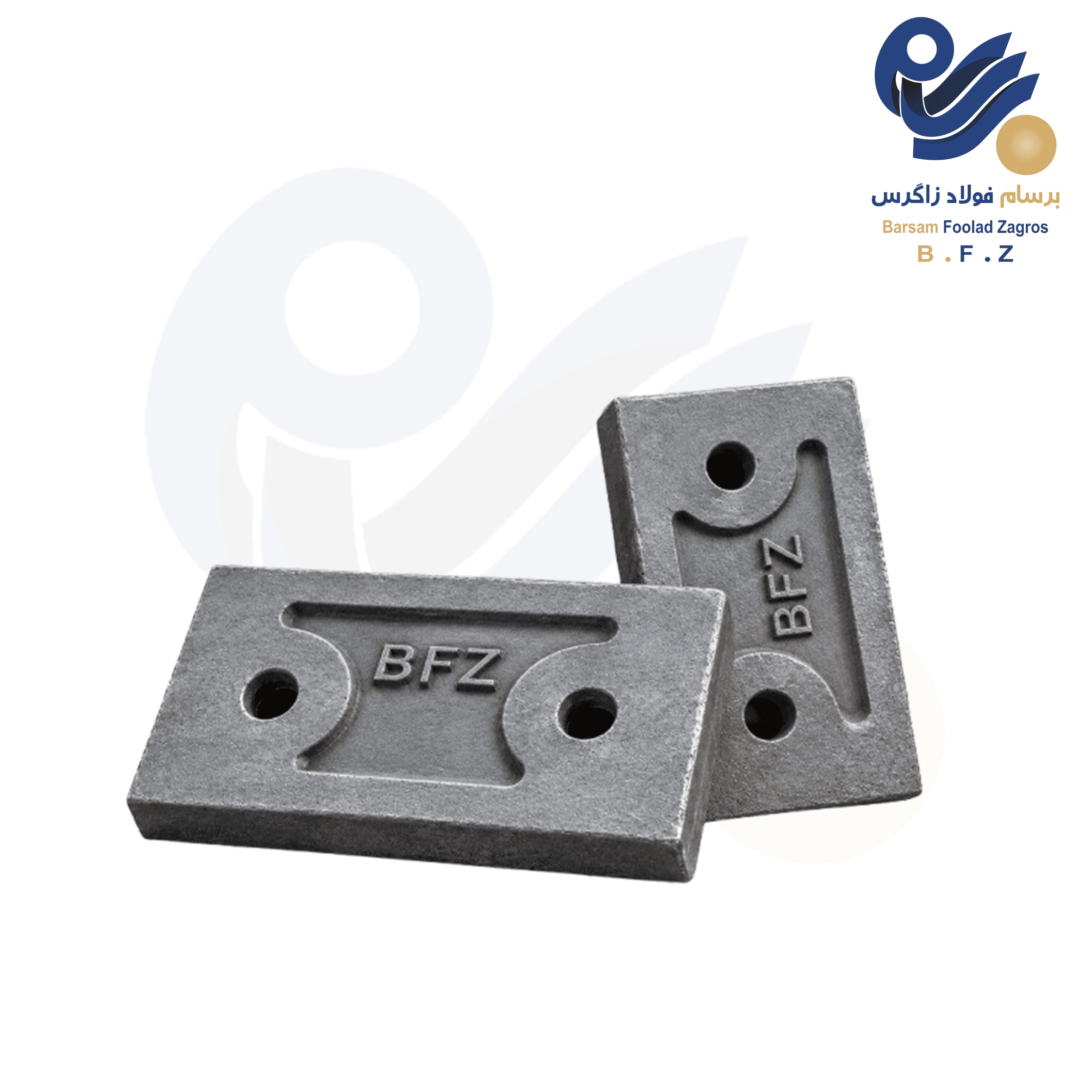 رویه سندان چکش HS10 دو سوراخه
